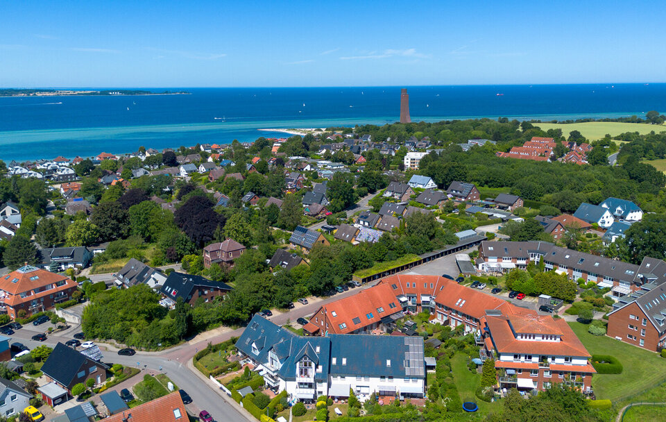 Rückansicht mit Förde